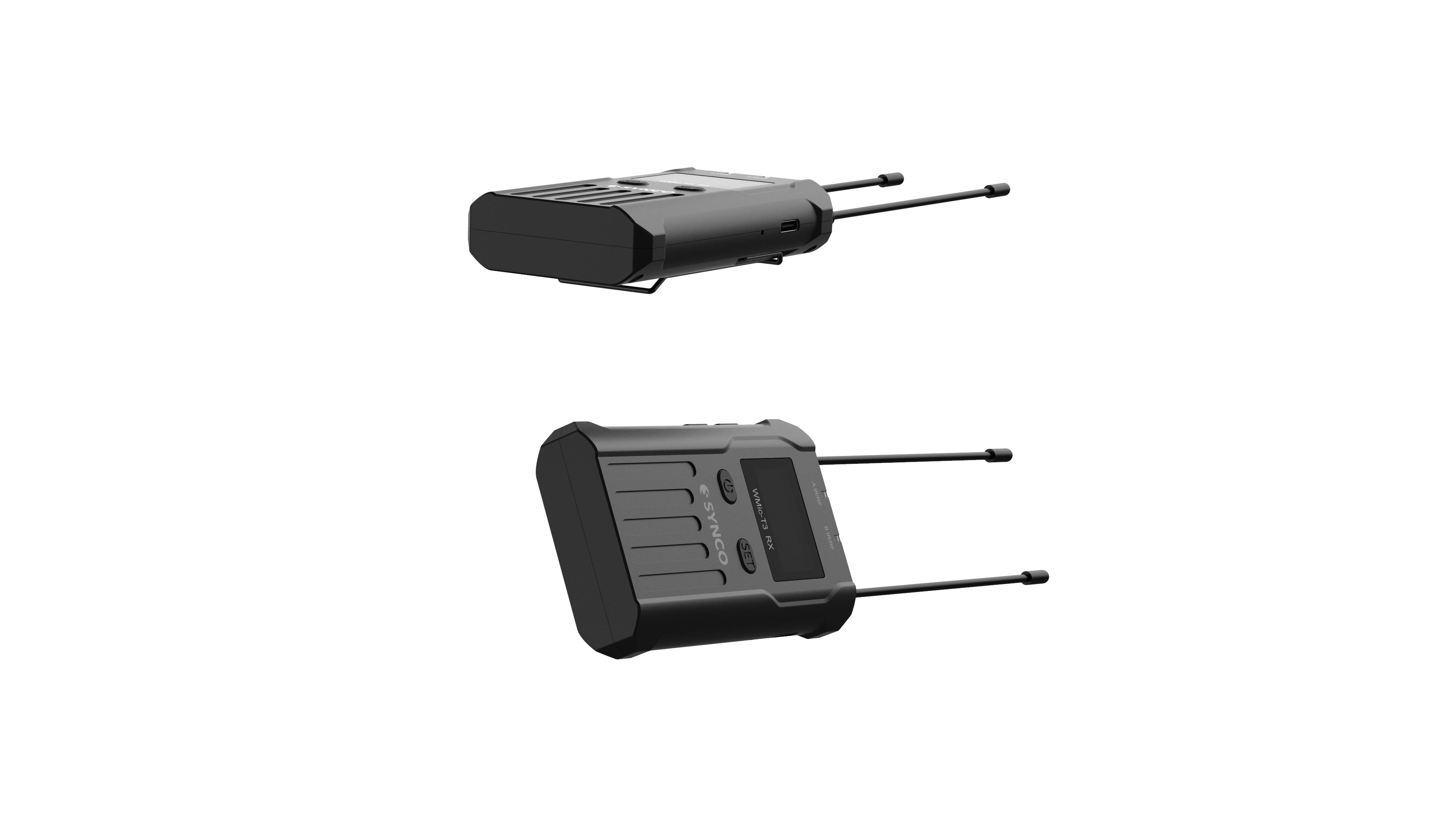 T3 receiver and transmitter product rendering